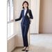Women's Professional Slim Fit Skirt Set Elegant Fashionable Business Formal Suit For Spring New 2020 Interview XN993_ecoleips.com
