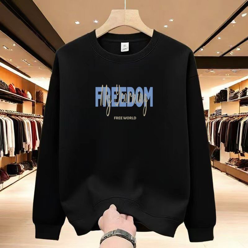 FW25 Matching Couple Cotton Crew Neck Sweatshirt - His & Hers_ecoleips.com