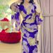 Floral Chiffon Ball Gown – Elegant Long Sleeve Party Dress (S-XXL, Printed, Polyester, Summer Collection)_ecoleips.com