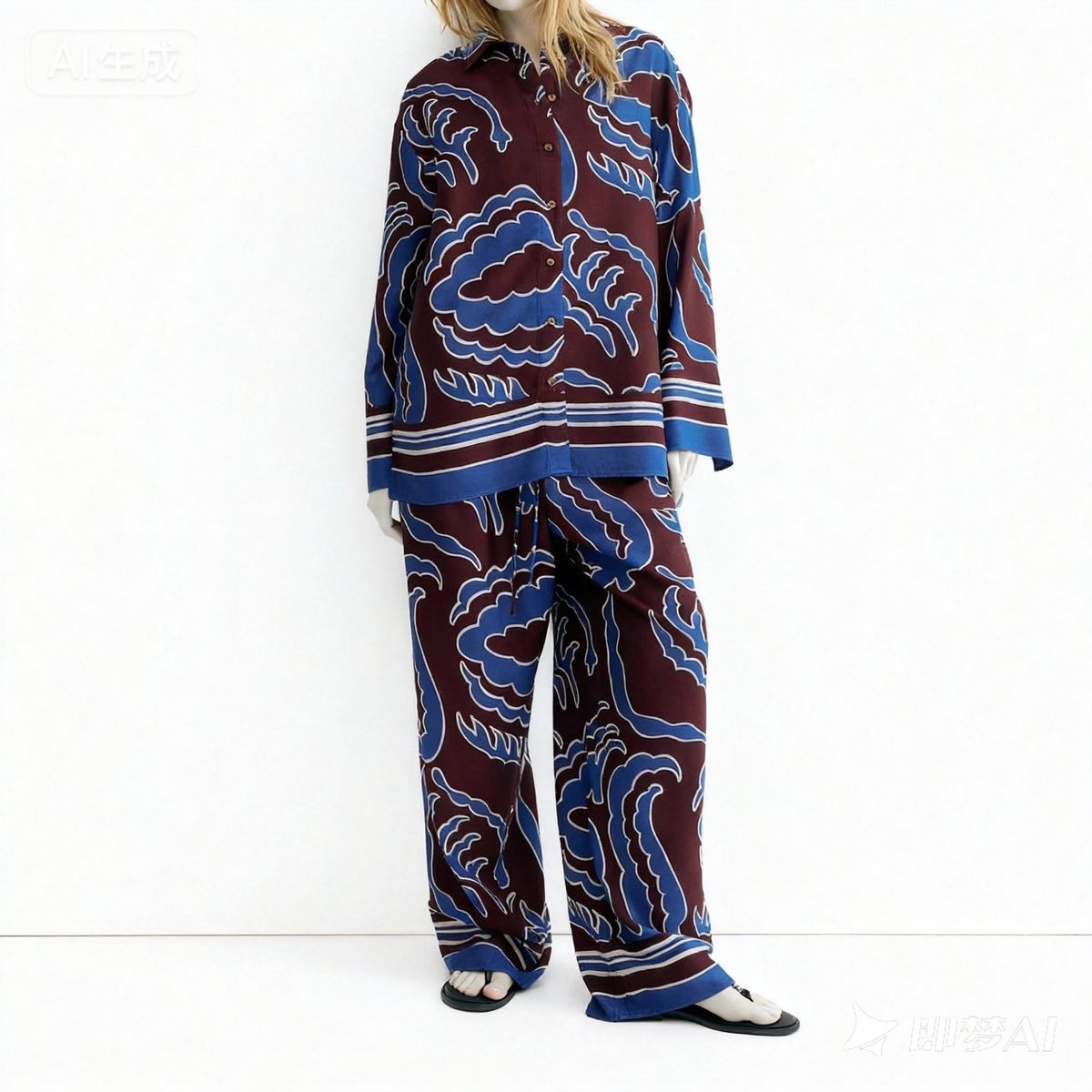 plus Size Women's Trendy 3-Piece Outfit Set Milk Silk Shorts And Matching Top Available in Sizes M to XXXL_ecoleips.com