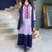 Women's Clothing New Products Retro Ethnic Style Long Embroidery Retro Casual Popular Contrast Color Robe Dress_ecoleips.com