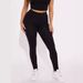 AB477 European And American Cross-border Spring New Street Style Tight-fitting Stretchy Figure-flattering Black_ecoleips.com