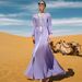 Women's Clothing Elegant Purple Fairy Glass Diamond Dress Dubai Travel Party Design Sensation_ecoleips.com