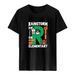 Aria Basics Aria Basics Cross-border Unisex Summer Trendy American-style Oversized Short-sleeve Printed Pattern T-shirts Wholesale_ecoleips.com