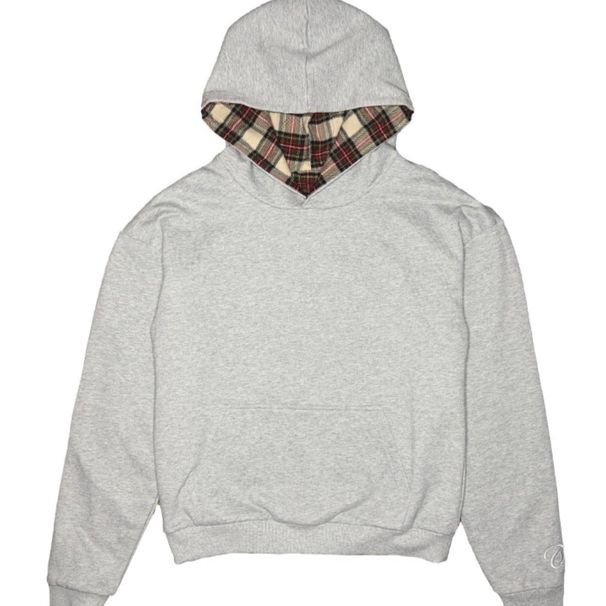 Women's Clothing Reversible Plaid Hooded Coat – Vintage Streetwear, Unisex Oversized Jacket For Autumn Winter Fashion_ecoleips.com