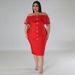 Women's Clothing Plus Size Women's Shawl Dress Style Summer Fashion For Formal & Casual For Women Shawl Dress_ecoleips.com