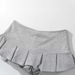 2025 Winter New Women's Fashion Casual Versatile Basic Pleated Short Skirt_ecoleips.com