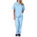 Women's Clothing Summer Hand Washing Clothes Thin Male Doctor Surgical Clothes Female Nurse Work Clothes Elastic Quick Drying Suit_ecoleips.com
