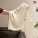 Women's Clothing Inspired Short Sleeve Knit Top – Breathable Viscose, Crochet Embroidery, Slim Fit Cropped Tee For Women (Light Yolk, Almond)_ecoleips.com