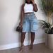 Women's Clothing Spring and Summer New Denim Ripped Straw Washed Work Pocket Jeans_ecoleips.com