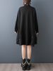 Oversized Vintage Patchwork Lace Dresses For Women New Long Sleeve Loose Casual Shirt Dress Elegant Clothes Spring Autumn 2026_ecoleips.com