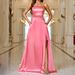 Women's Clothing Supply Solid Color Slim Dress, One Shoulder Irregular Dress For Women_ecoleips.com