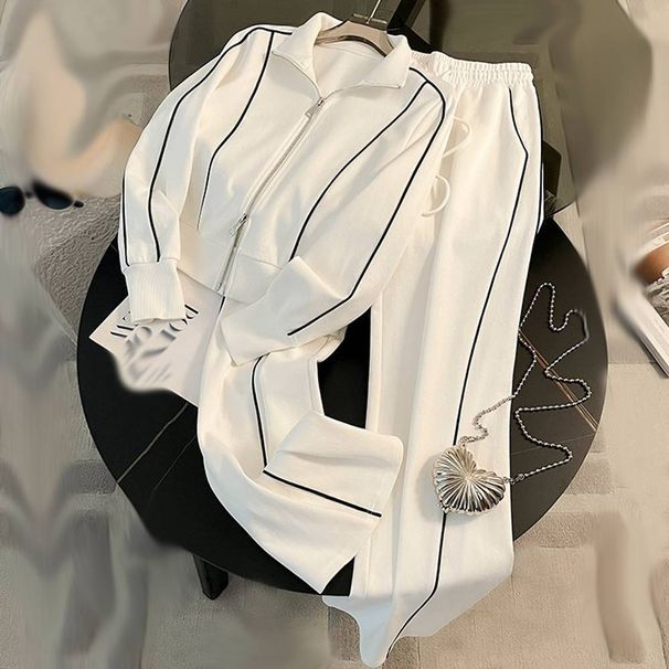 Women's Clothing Sports Casual Suits In Spring New Popular And Fashionable Stylish And Age Reducing Fashionable Sweatshirts Two Piece Suits_ecoleips.com