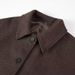 Women’s Short Wool Blend Jacket – French-Inspired 3D Print Coat, V-Neck Long Sleeve Outerwear, Streetwear & Casual Fall Fashion (S-L)_ecoleips.com