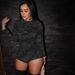 K Women's Fashionable And Sexy Round Neck Long Sleeved Leopard Print Tight Fit Jumpsuit. Without Accessories_ecoleips.com