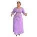 Women's Clothing Elegant Pleated Skirt Long Skirt Muslim Large Size Dress_ecoleips.com