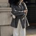 Stand-up Collar Belt Double-sided Wool Coat, Medium And Long Strap-up Single-breasted Thickened Warm Cashmere Woolen Coat For Women_ecoleips.com
