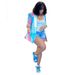 Women's Clothing Long-sleeved Printed Small Suit Small Jacket_ecoleips.com