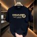 New Cotton Fashion Sense Printing Short-sleeved T-shirt Unisex Men Summer Tide Loose Hundred Tops_ecoleips.com