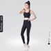 Women's Clothing Solid Color Yoga Suit Sports Underwear Beautiful Back Bra Breast Tucking Fitness Pants High Waist Abdomen Tucking Hip Lifting Autumn_ecoleips.com