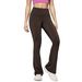 Shishi Mengke New Wide Leg Flared Trousers, High Waisted, Hip Lifting, Fitness, Casual, Fashionable, Versatile, Elastic Yoga Pants For Women_ecoleips.com
