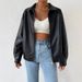 Women's Clothing Retro Motorcycle Leather Jacket Autumn Winter Fashion Top Coat Stylish Couple's Outerwear_ecoleips.com