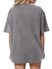 New York Brooklyn Letter Printed Washed T-Shirts Women Cotton Tops Comfortable Distressed O-Neck T Shirts Summer Womans Clothes_ecoleips.com
