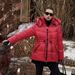 "Women's Slim-Fit Long Puffer Coat With Hood - 55% White Duck Down Winter Jacket (M/L, 3 Colors)"_ecoleips.com