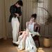 Light Wedding Dress, Bridal Robe, Travel Photo Shoot Certificate Registration, Elegant And Simple Satin, Niche Two-piece_ecoleips.com