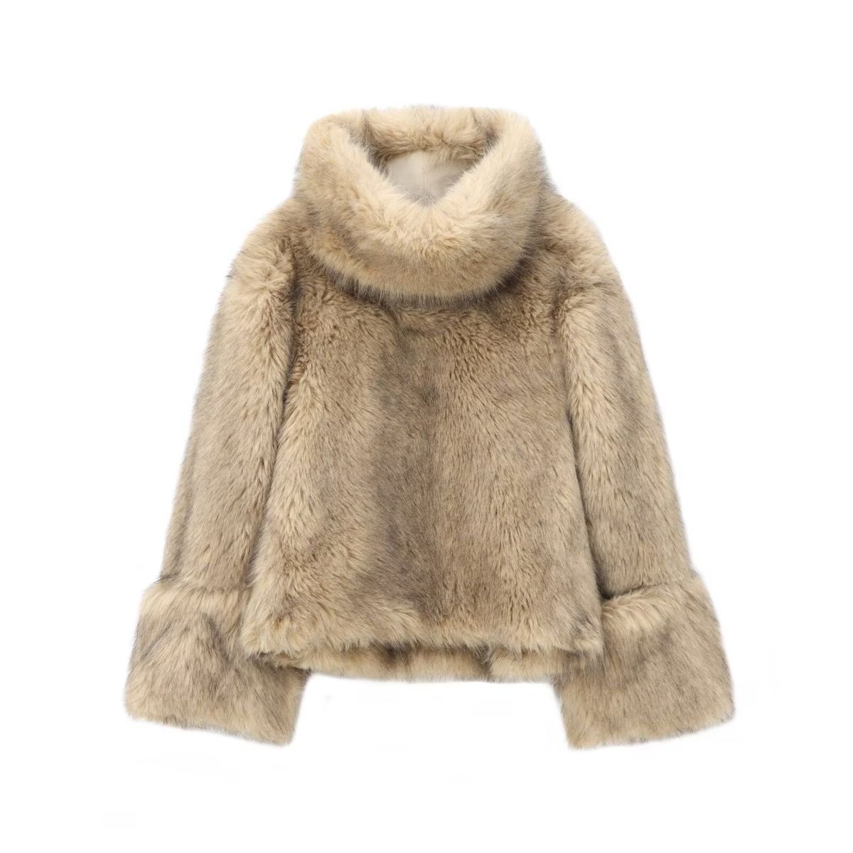 Women's New Fashion Light Luxury Temperament Elegant Faux Fur_ecoleips.com