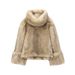 Women's New Fashion Light Luxury Temperament Elegant Faux Fur_ecoleips.com