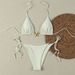 Women's Clothing Bikini Sexy Solid Color Swimsuit Female Swimsuit_ecoleips.com