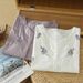 Women's Chinese Style Embroidered Cardigan Shirt Loose Fit Cotton Linen Blouse V-Neck 3/4 Sleeve Summer Top Versatile_ecoleips.com