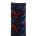 Women's New Mesh Round Neck Long Sleeve Top + Silk Printed Half Skirt Set_ecoleips.com