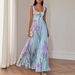 Women's Clothing Women's Pleated Floral Maxi Dress Digital Print For Formal & Casual For Women Casual Fashion Hollow Out Knit_ecoleips.com