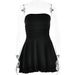 Ins2025 Hot Selling New Dress Sexy Spicy Girl Solid Color One Neck Strapless Backless High Waisted Short Skirt_ecoleips.com