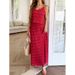Luncheon-Style Beachwear Two-Piece Set For Women, Perfect For Summer And Spring_ecoleips.com