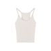 2023 New Cross-Border Sexy Fashion Solid Color Personalized Slim-Fit Camisole For Women, Short Pure Desire Style_ecoleips.com