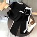 Women's Casual Summer Letter Print Two-Piece Set - Comfortable Short Sleeve T-Shirt & Matching Bottoms_ecoleips.com