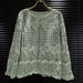 Elegant French Crochet Lace Long Sleeve Knitted Top For Women, Plus Size Flattering Blouse, Lightweight Spring Summer Layering Piece_ecoleips.com
