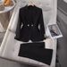 Women's Clothing Professional Suit Set Autumn Style Receptionist Business Manager Work Uniform Formal Jacket_ecoleips.com