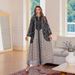 Verve New Heavy Embroidered Mesh Robe Clothing Xinjiang Oman Abaya Muslim Women's Wear_ecoleips.com