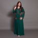 Women's Clothing Middle Robe Embroidered Embroidered Abaya Dress Long Skirt Dubai_ecoleips.com