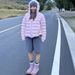 girl Girl 2025 Winter New 90% White Duck Ribbed Down Jacket Women Fashion Simple Hooded Short Thick Coat For Petite Figures_ecoleips.com