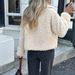 Stylish Women's Long Sleeve Coat - Lightweight Faux Fur & Polyester Blend, Elegant Winter Outerwear For Everyday Chic_ecoleips.com