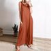 independent Site 2026 Summer Fresh Casual Pocket Thin Women's Jumpsuit_ecoleips.com