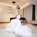 Women's Clothing Strapless Off-The-Shoulder Wedding Dress European American Style Light Luxury High End Bridal Gown New Spring Collection_ecoleips.com