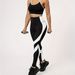 Women's Clothing Women's Color Block Yoga Pants European American Style Fitness Outdoor Sports Casual Long Tights_ecoleips.com