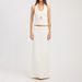 Summer Knitwear Set Halter Neck Camisole Top And Ribbed Knit Long Skirt Style Spring Summer New Arrival_ecoleips.com