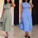 Women's Clothing Summer Fashion High Waist Pleated Slim Fit Long Dress For Women Sleeveless Solid Color For Formal & Casual For Women_ecoleips.com
